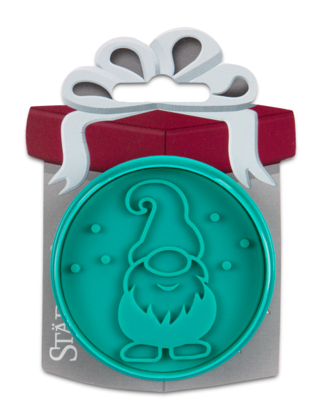 Plunger Cutter with Embosser - Elf Round
